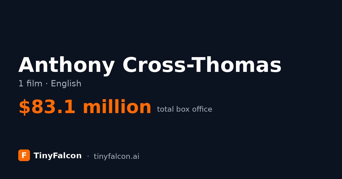 Anthony Cross-Thomas