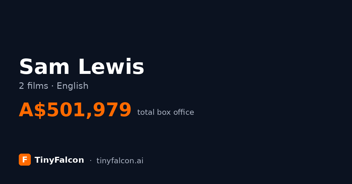 Sam Lewis