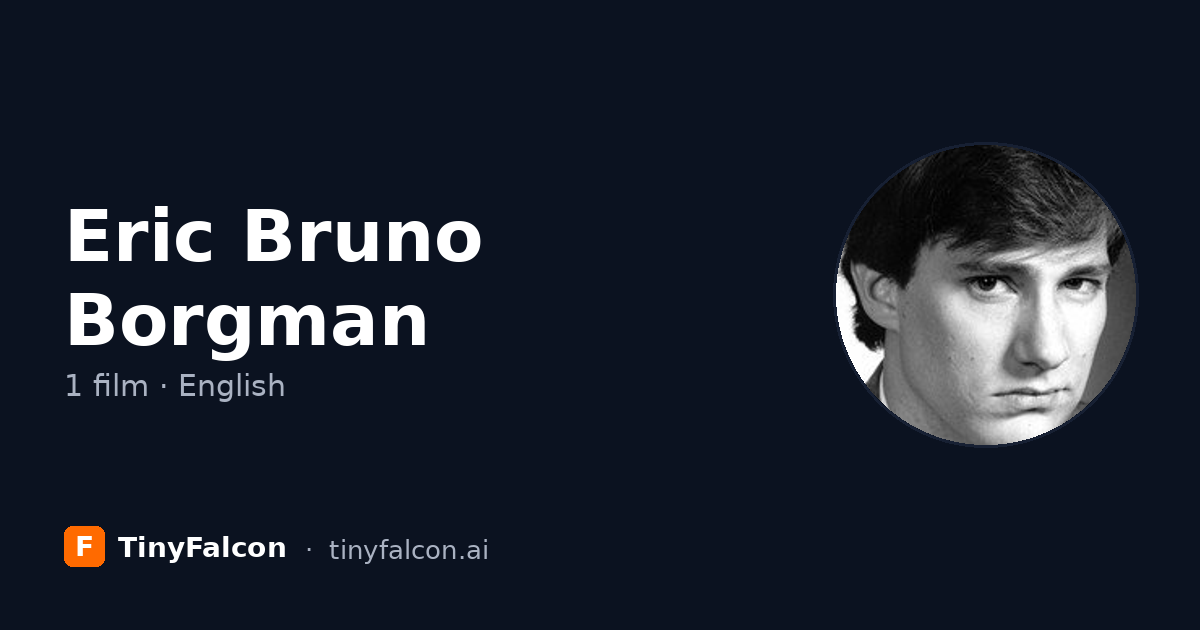 Eric Bruno Borgman