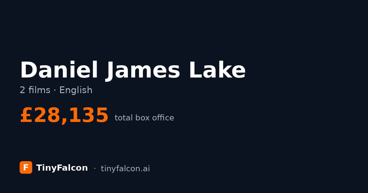 Daniel James Lake
