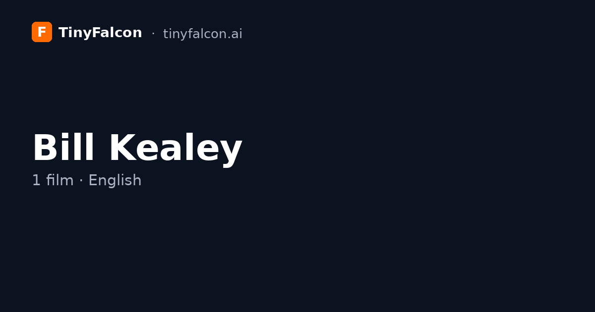 Bill Kealey