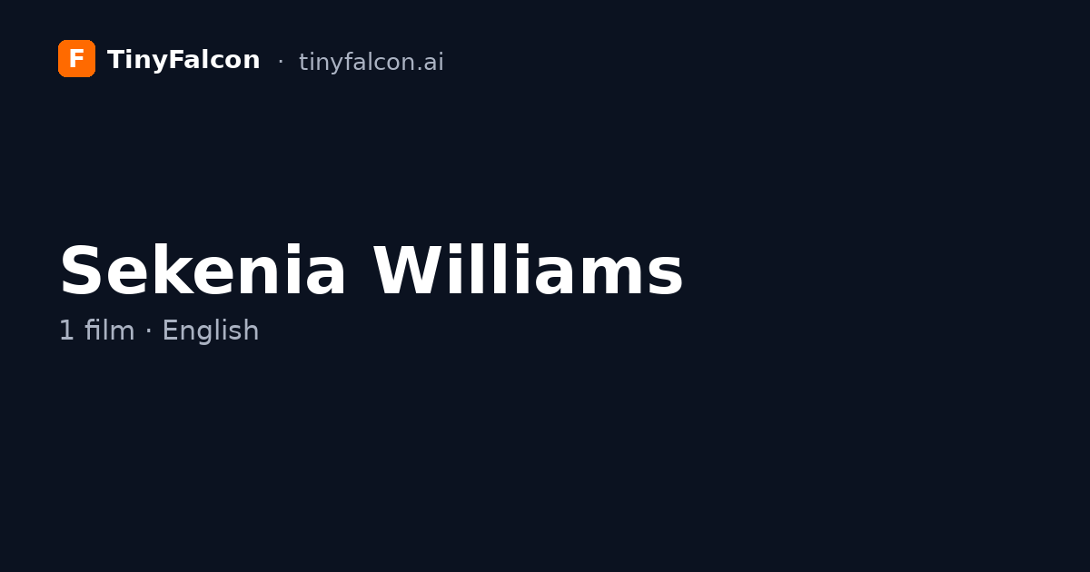 Sekenia Williams