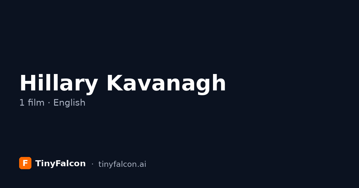 Hillary Kavanagh