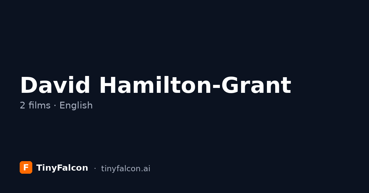 David Hamilton-Grant