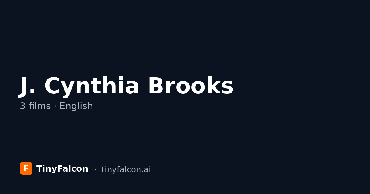 J. Cynthia Brooks