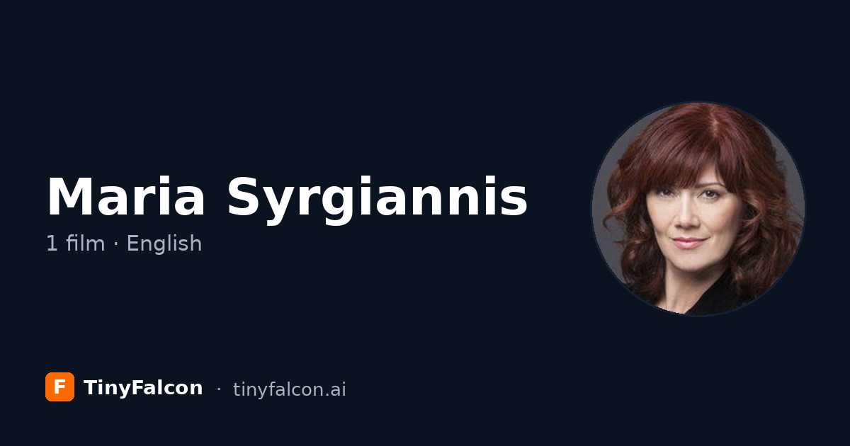 Maria Syrgiannis