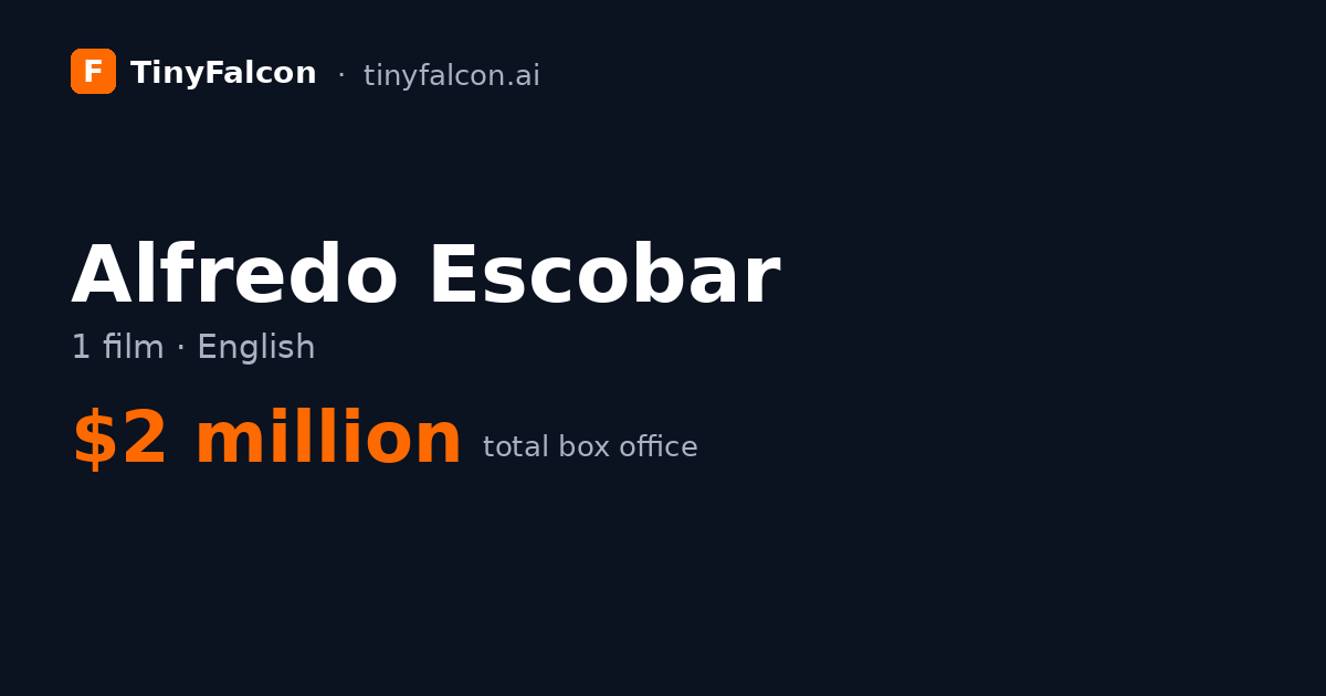 Alfredo Escobar