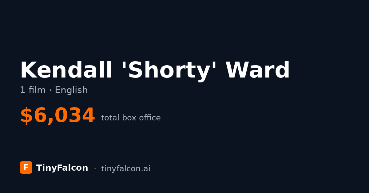 Kendall 'Shorty' Ward