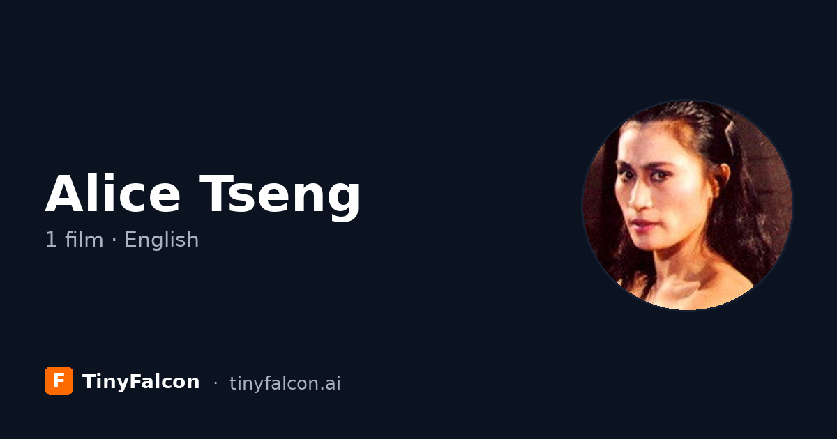Alice Tseng