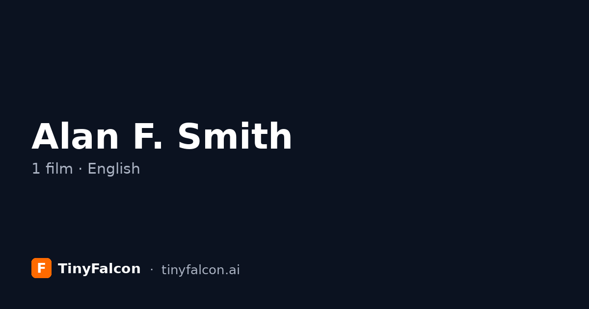 Alan F. Smith