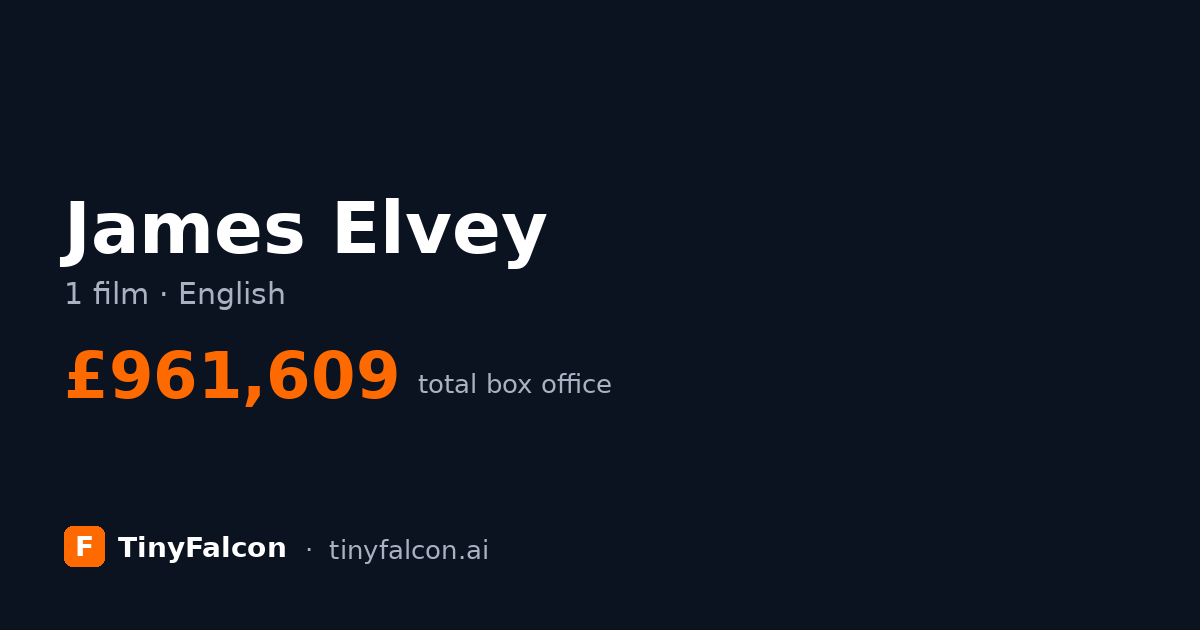 James Elvey
