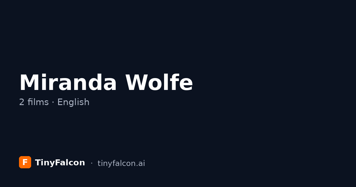 Miranda Wolfe