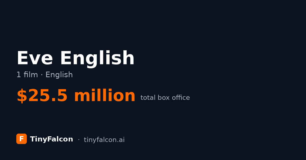 Eve English