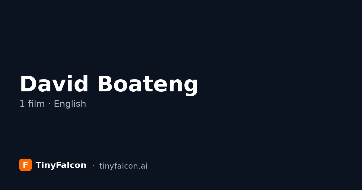 David Boateng