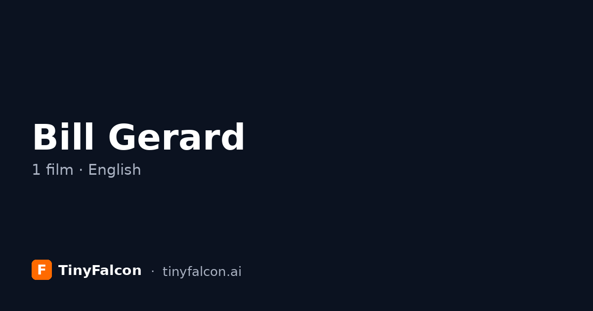 Bill Gerard