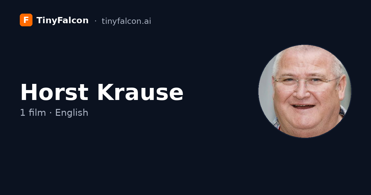 Horst Krause