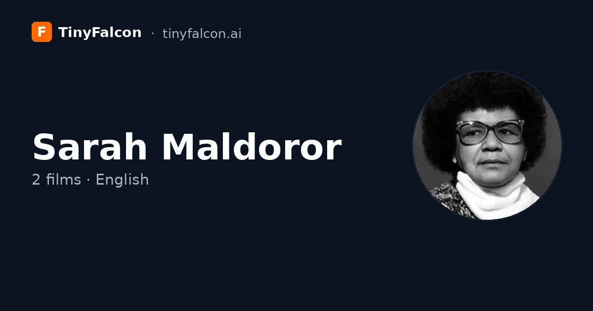 Sarah Maldoror