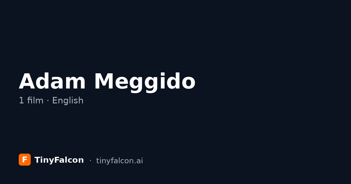 Adam Meggido