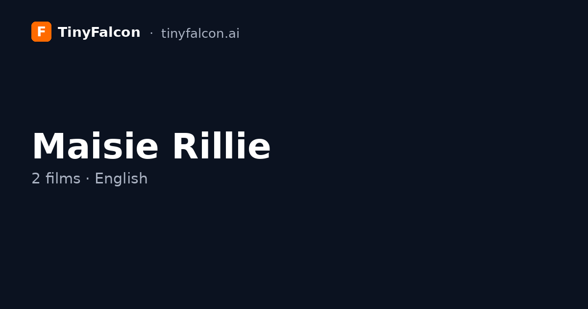 Maisie Rillie
