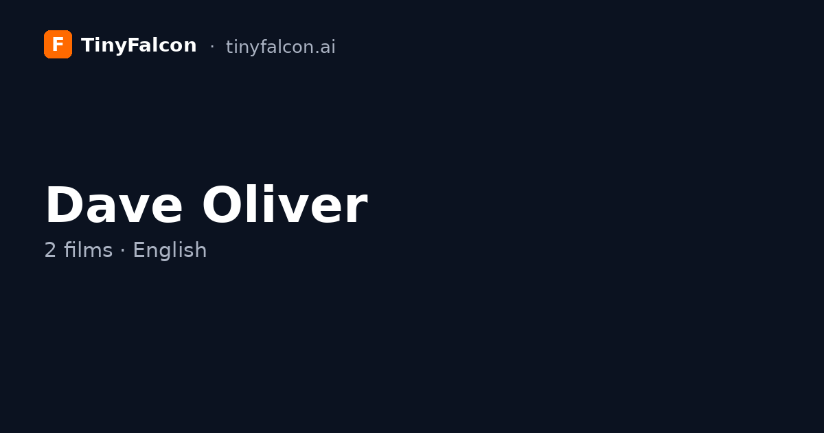 Dave Oliver