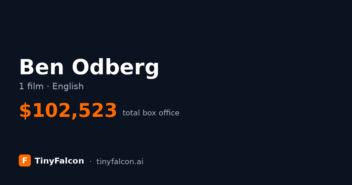 Ben Odberg