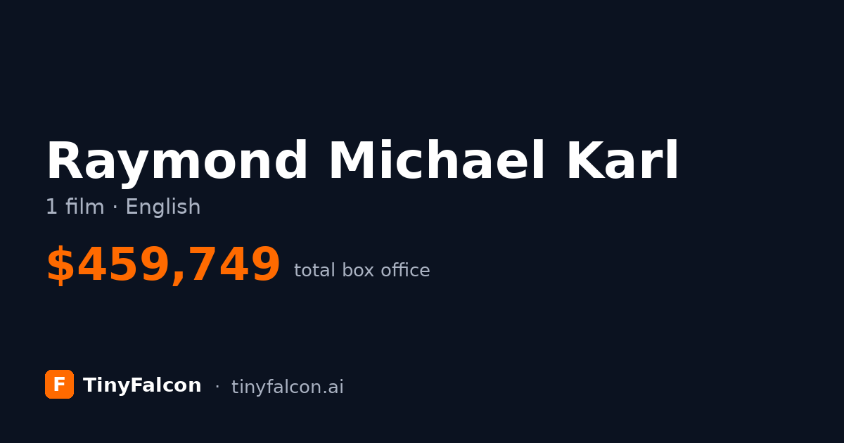 Raymond Michael Karl