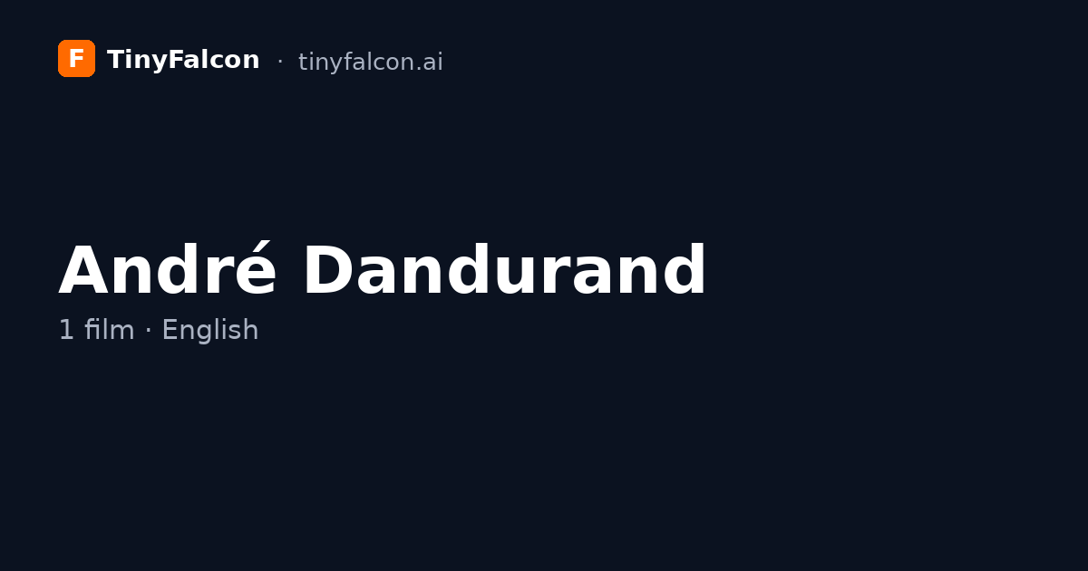 André Dandurand