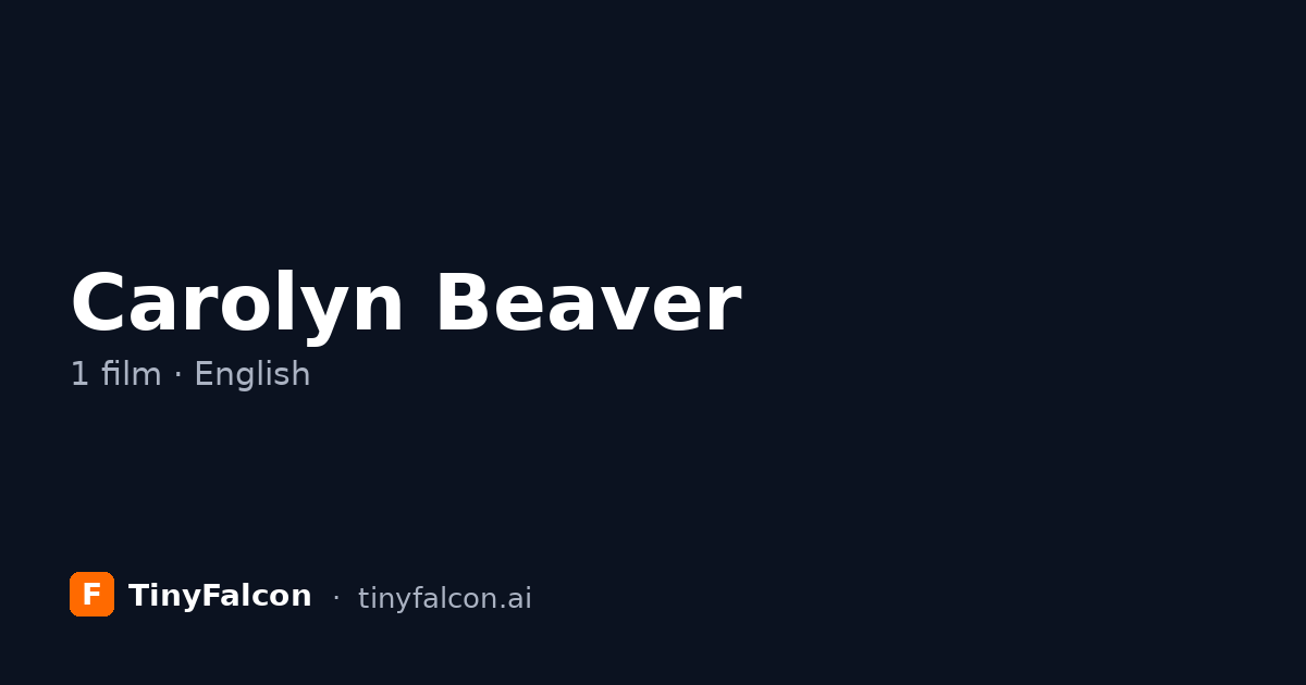 Carolyn Beaver