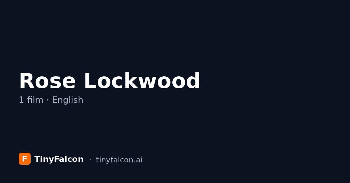 Rose Lockwood