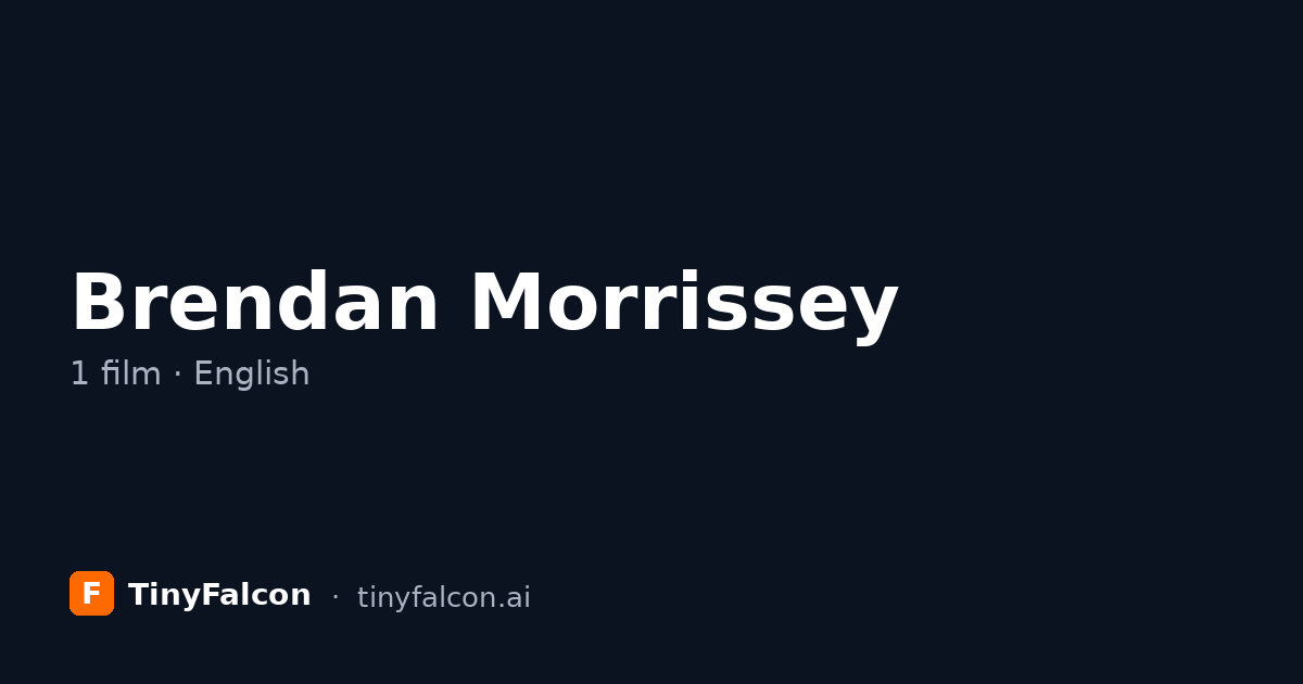 Brendan Morrissey