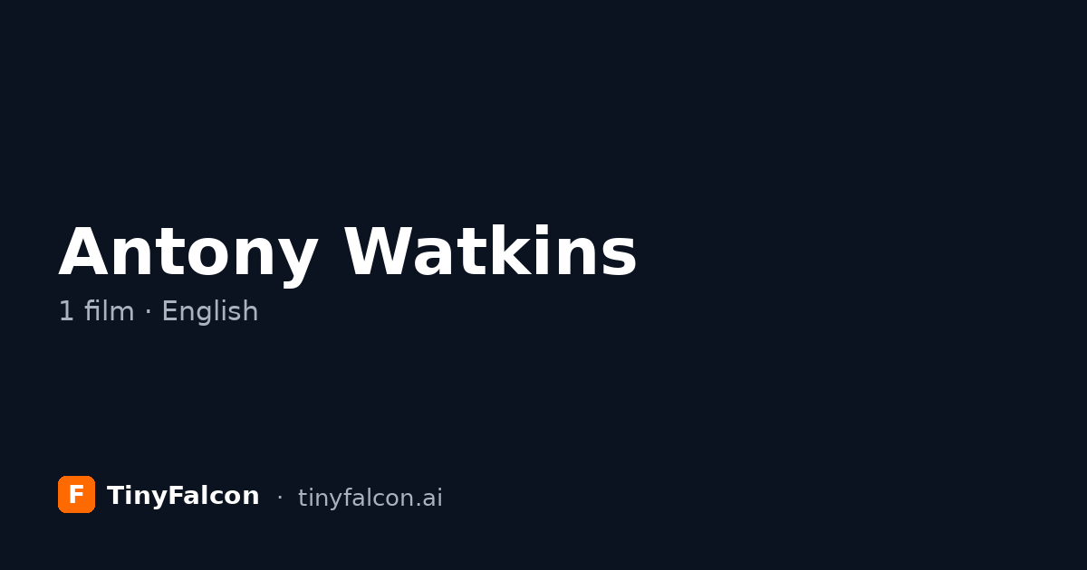 Antony Watkins