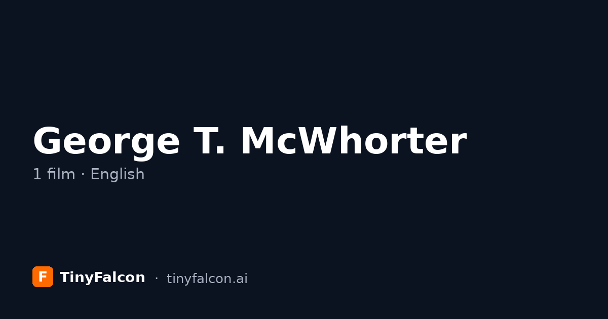 George T. McWhorter