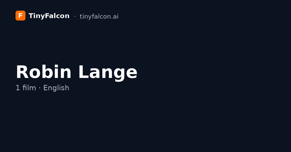 Robin Lange