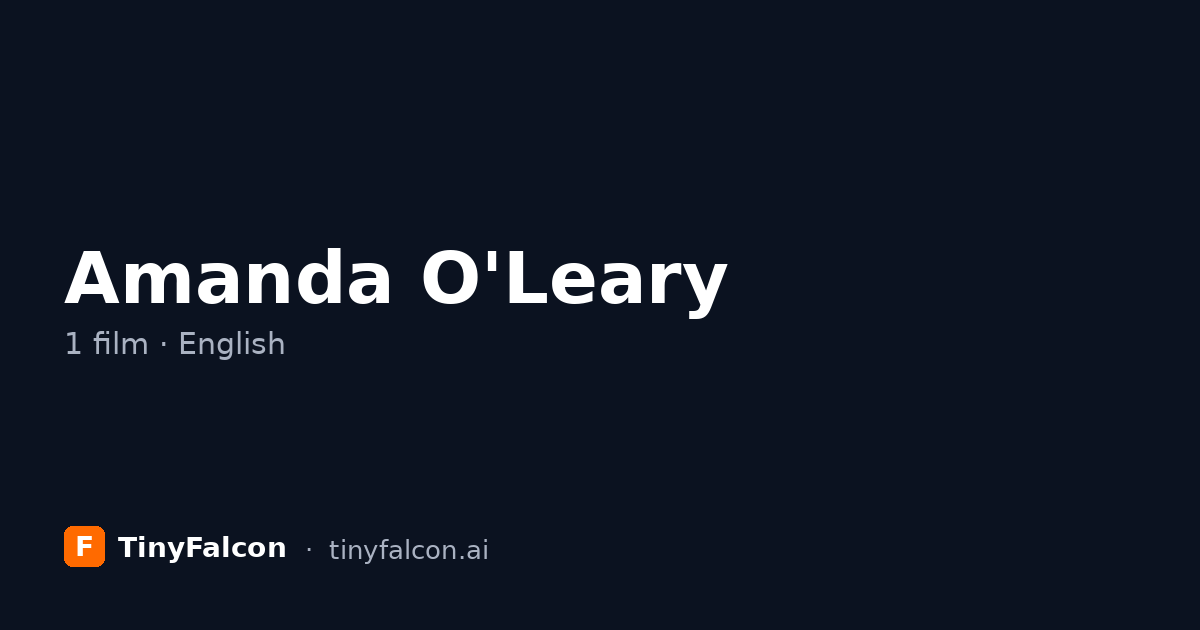 Amanda O'Leary