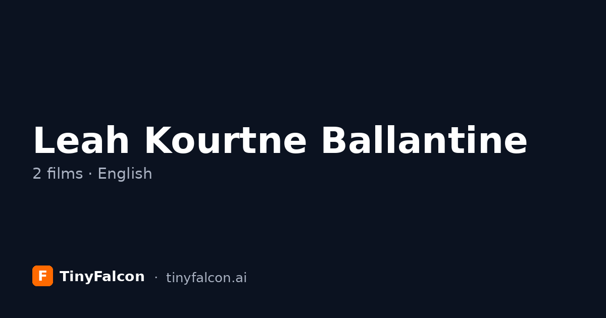 Leah Kourtne Ballantine