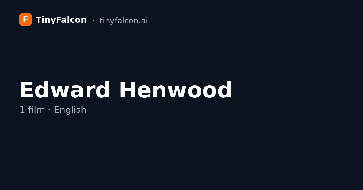 Edward Henwood