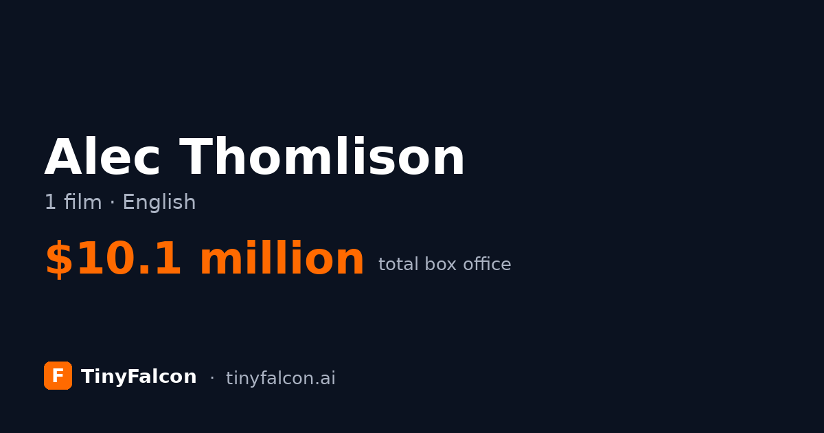 Alec Thomlison