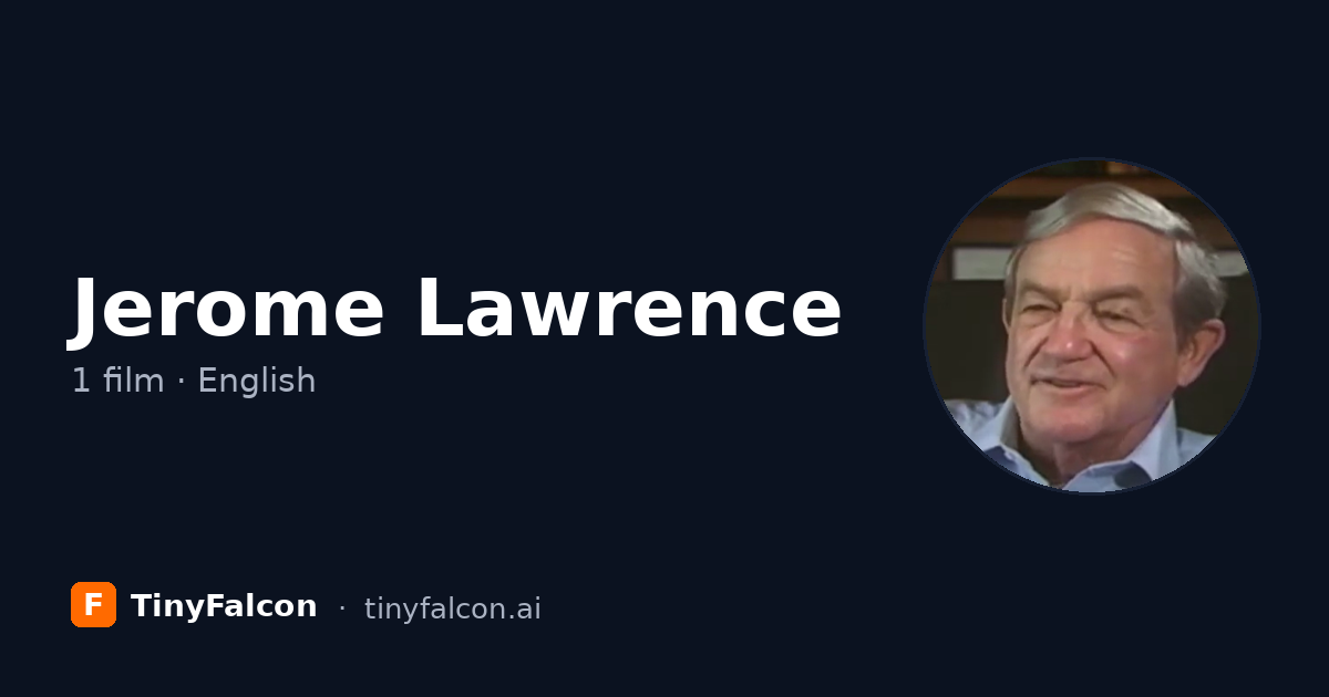 Jerome Lawrence
