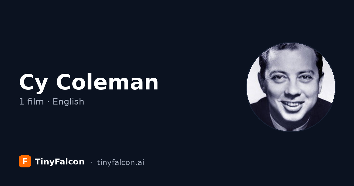 Cy Coleman