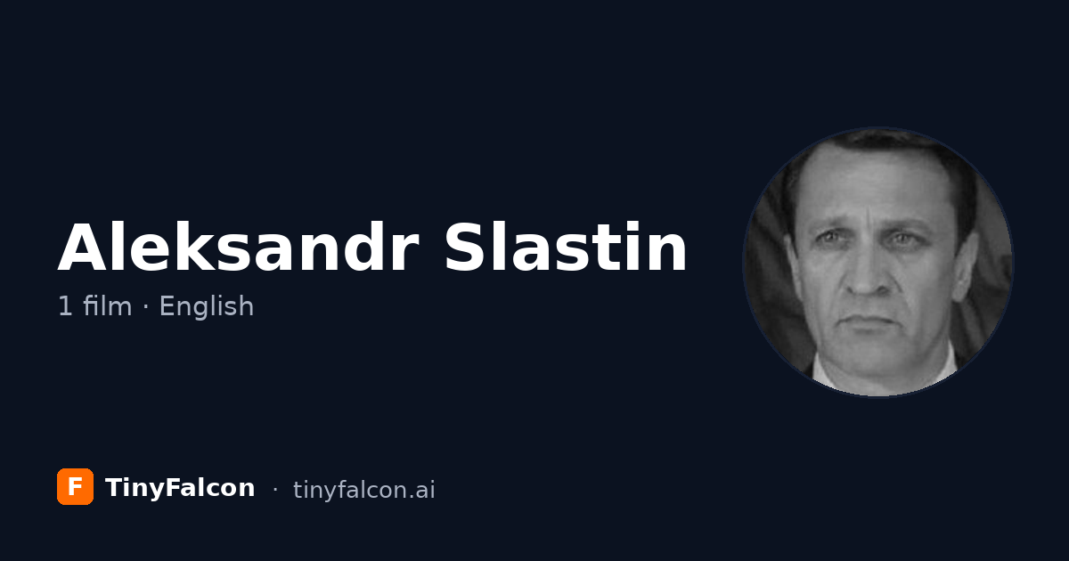 Aleksandr Slastin