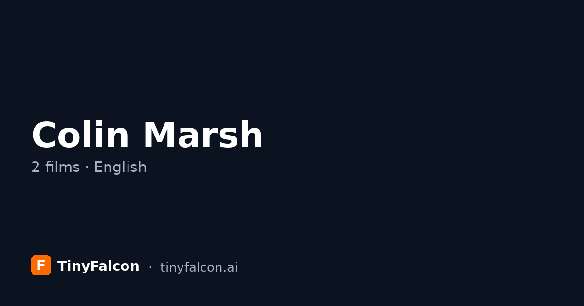 Colin Marsh