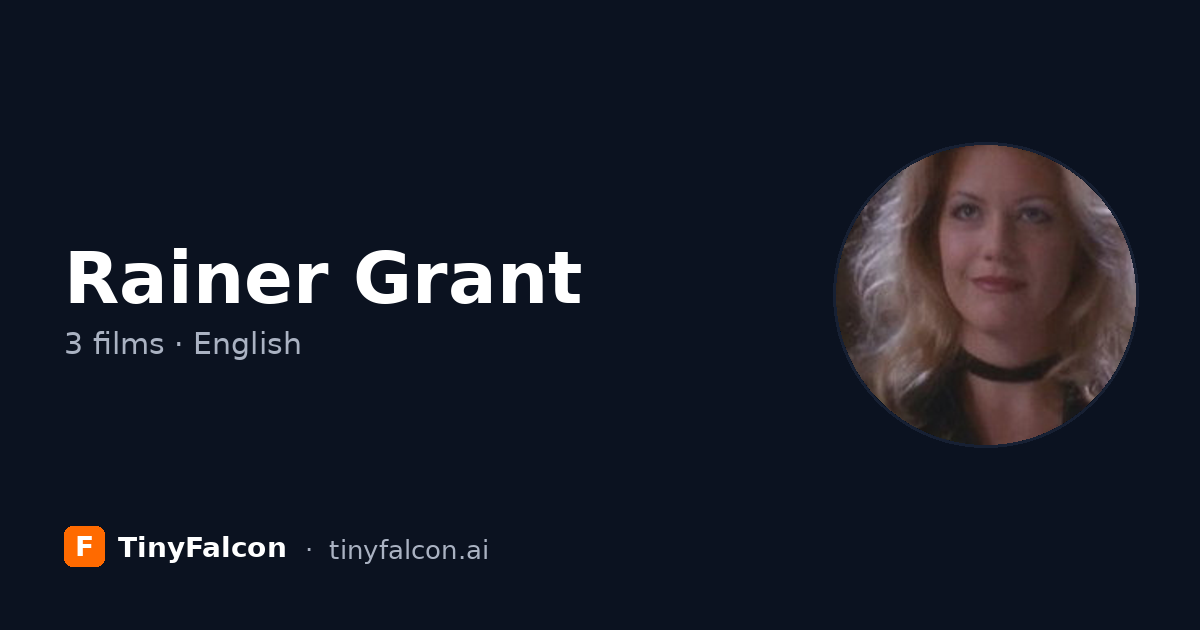Rainer Grant
