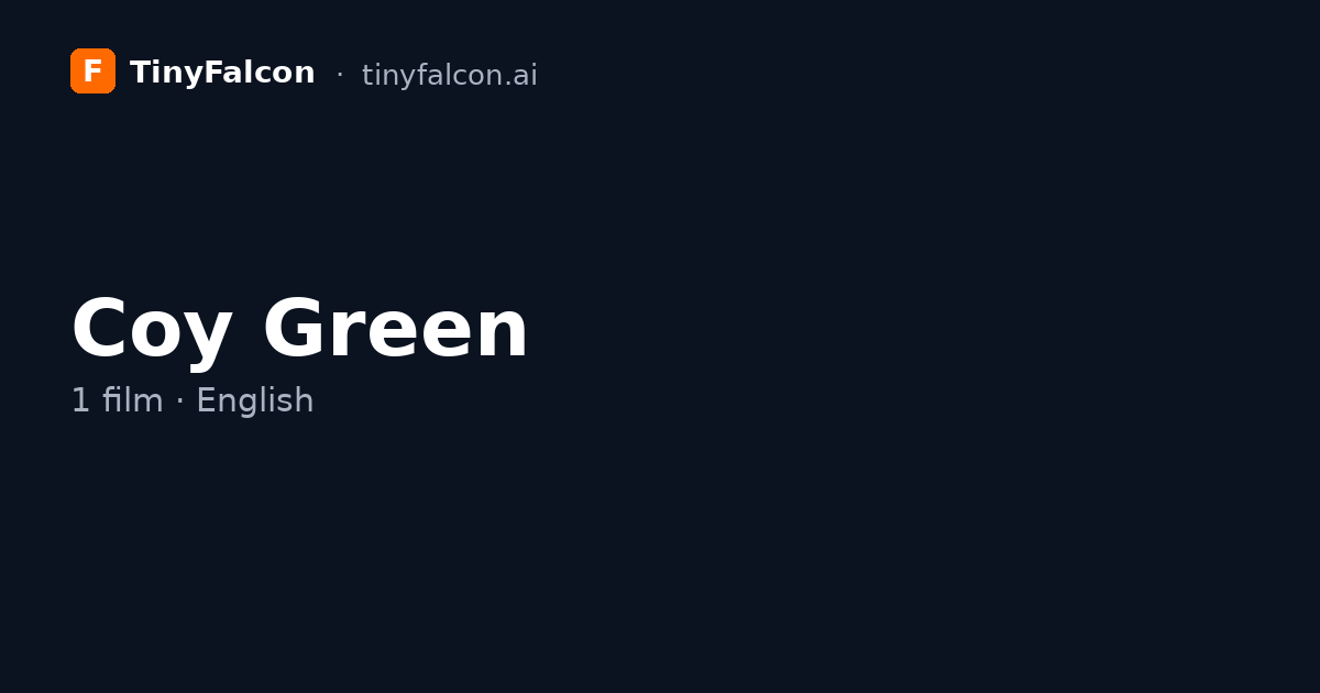 Coy Green