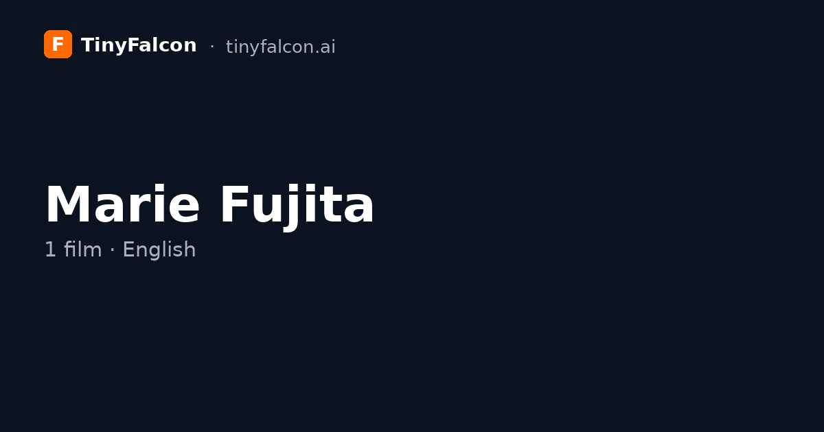 Marie Fujita