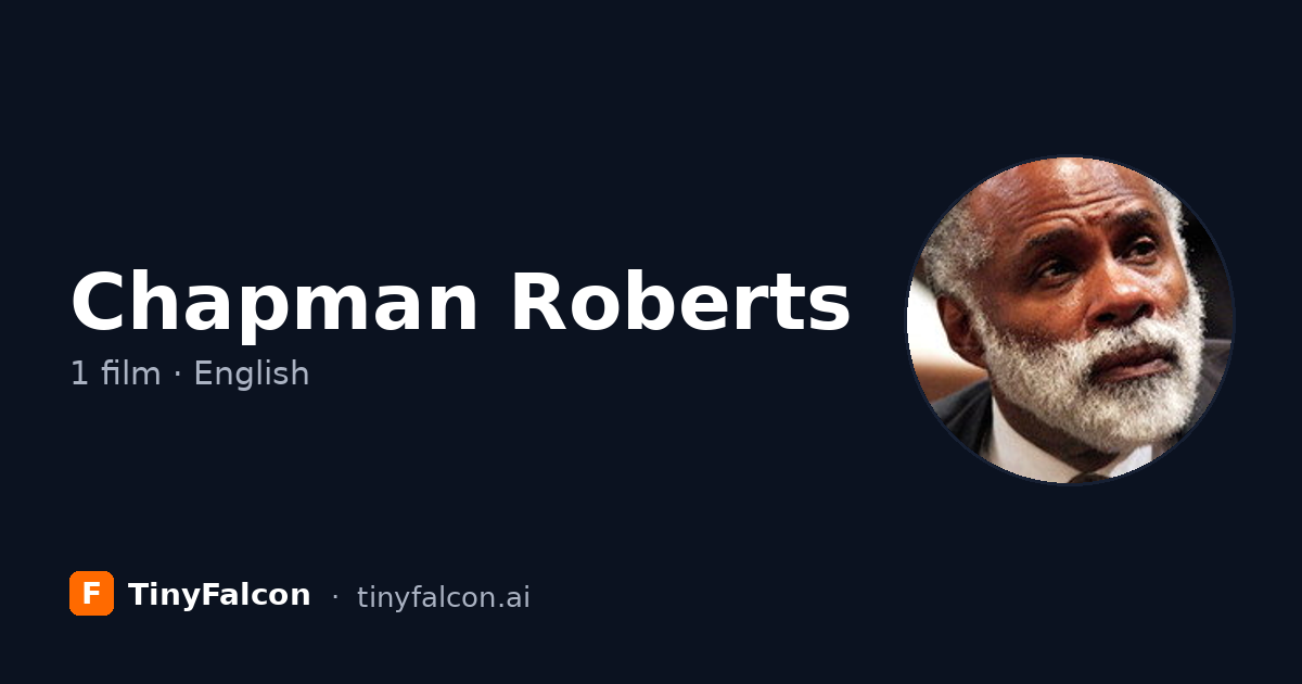 Chapman Roberts