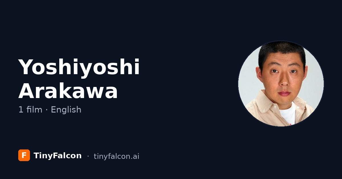 Yoshiyoshi Arakawa