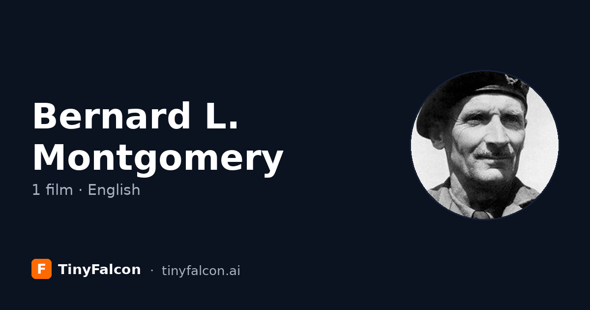 Bernard L. Montgomery