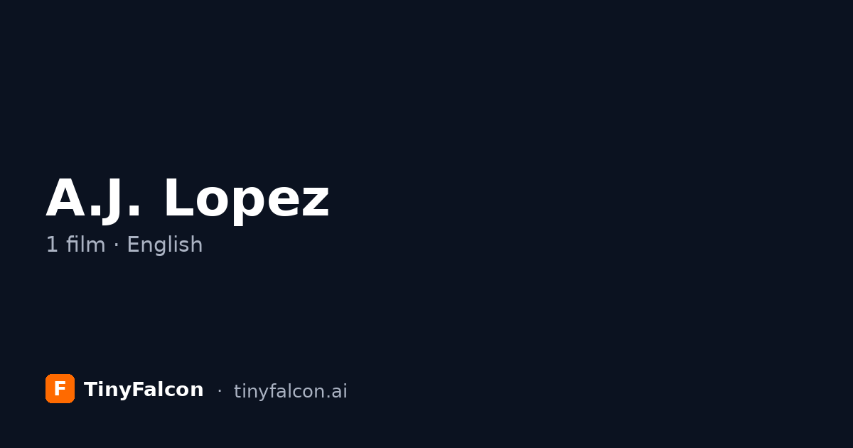 A.J. Lopez