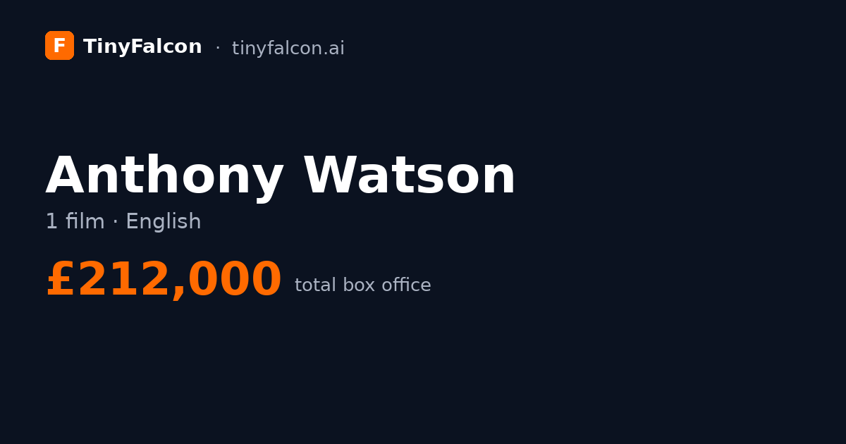 Anthony Watson