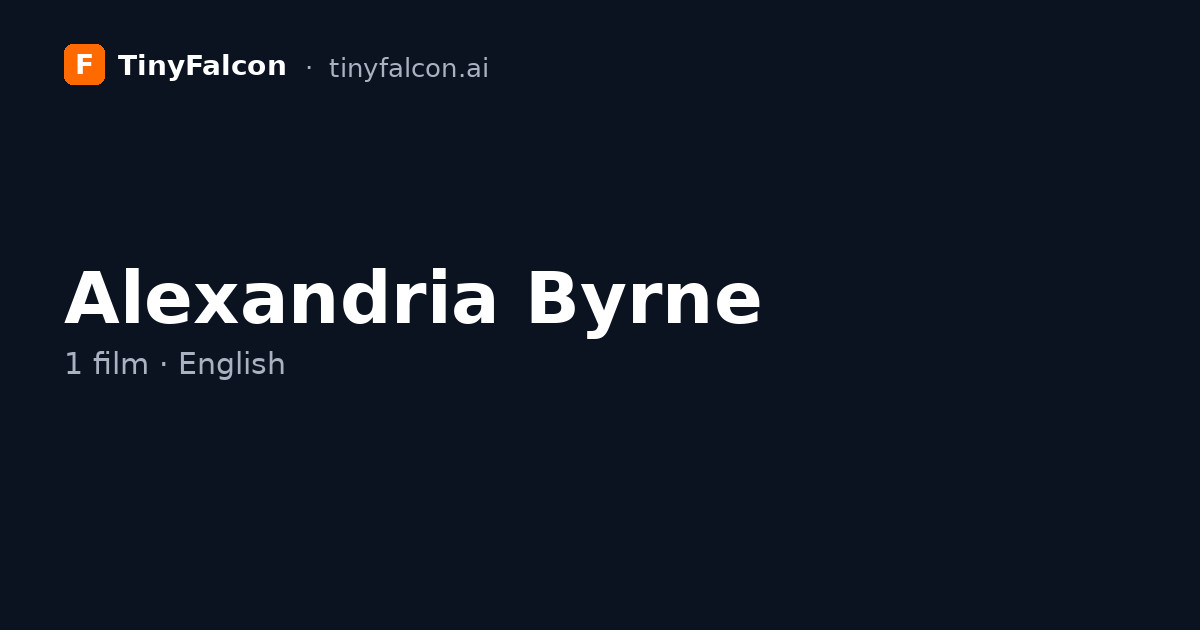 Alexandria Byrne